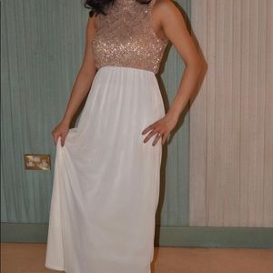 Miss Selfridge white long dress